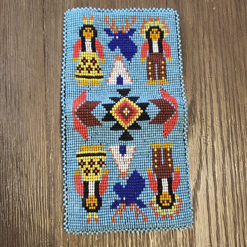 Vintage native american beaded - native,