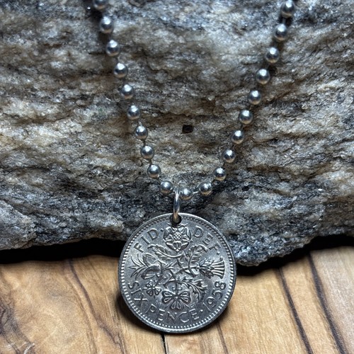 1958 real pence coin - 1958,