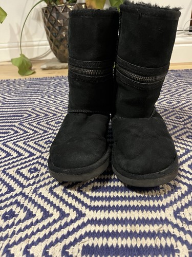 Black size zippy boots - size,