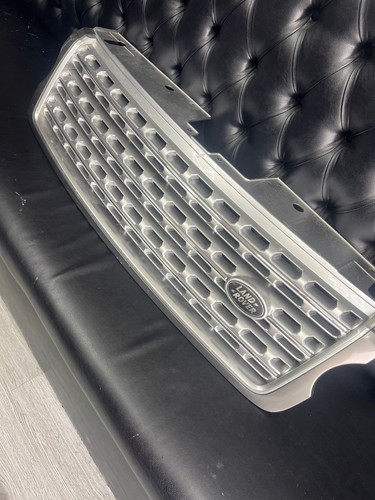 Silver front grille - silver,