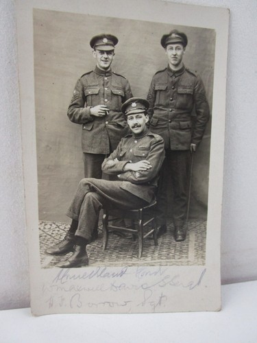 Vintage military postcard - vintage, 3