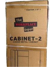 Metal Cabinet Cupboard Grey 2