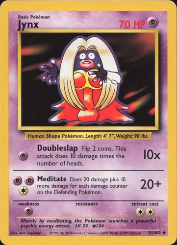 Pokemon jynx 102 - jynx, 31/102