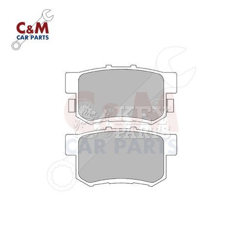 Key parts rear brake pads - rear,