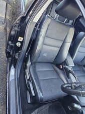 2009-2011 HONDA CIVIC MK8 HALF LEATHER DRIVER SEAT USED GOOD CONDITION OEM PART