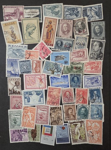 Greece stamp lot used - stamp,