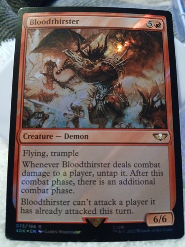 Mtg english bloodthirster - english,