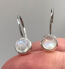 Rainbow moonstone drop - moonstone,
