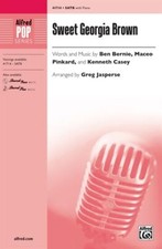 Sweet Georgia Brown SATB Choir