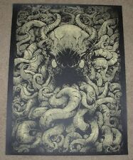 GODMACHINE art poster print FROM BELOW silkscreen K