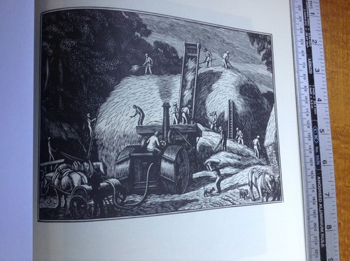 1950s wood engraving - engraving, print