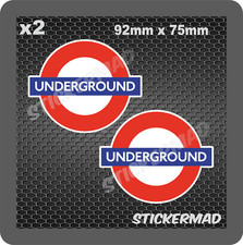 x2 London UNDERGROUND British