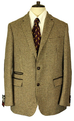 Brown houndstooth 42 - brown,