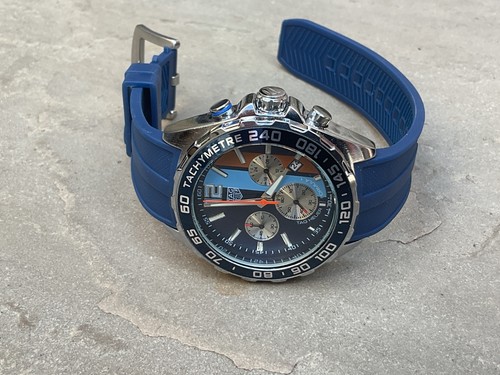 Blue mans 43mm tag - blue,