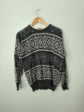 Vintage 80s Beaver Fair Isle