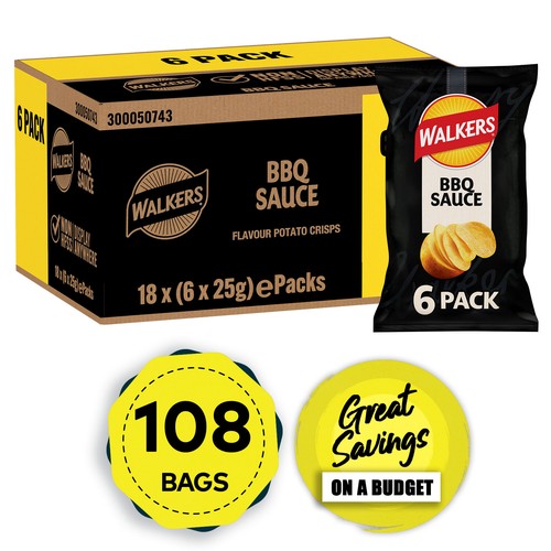Walkers crisps bbq sauce - bbq,