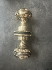 Bloxwich Door Knobs (pair) Antique Victorian Brass