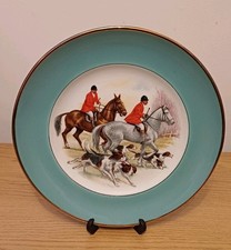 Vintage Pall Mall Ware F W.R Fox Hunt Collectable Plate 9"
