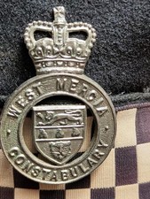 Obsolete British West Mercia Special Constabulary Cap & Badge 