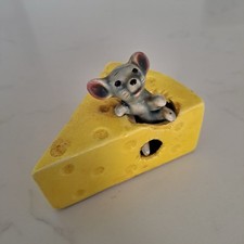 Vintage Mouse In Cheese Wedge