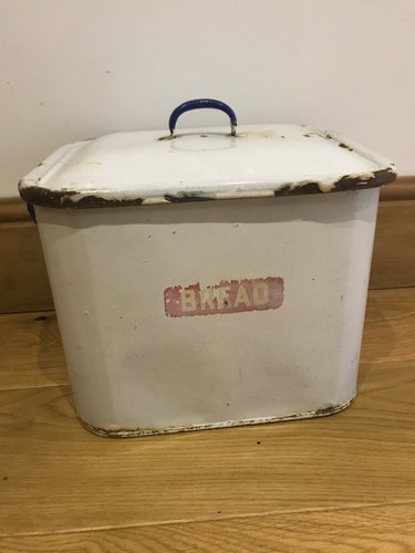 Vintage large enamel - large,