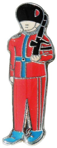 Coldstream guard pin badge - coldstream,