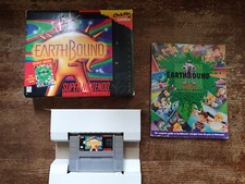 SNES SUPER NINTENDO - EARTHBOUND #RPG USA NTSC CIB