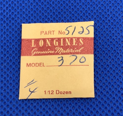 Longines 370 part 5125 - #5125, pallet