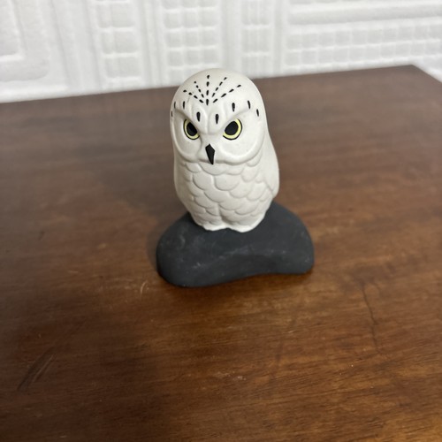Snowy owl highbank porcelain - owl,