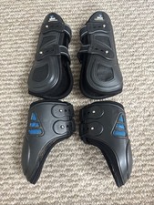 Premier Equine  Airtechnology Tendon Fetlock Boots Size Medium Black