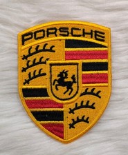 Iron On PORSCHE Patch Sports