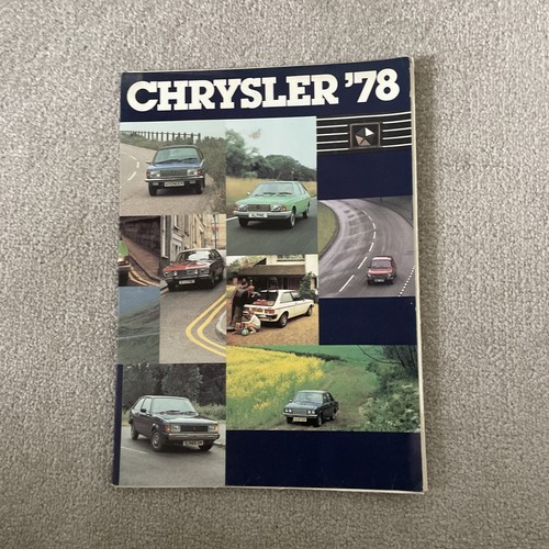 Chrysler car 1978 sales - chrysler,