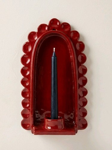 Red clay wall - red, holder