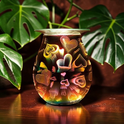 Glass electric oil wax - glass, melt