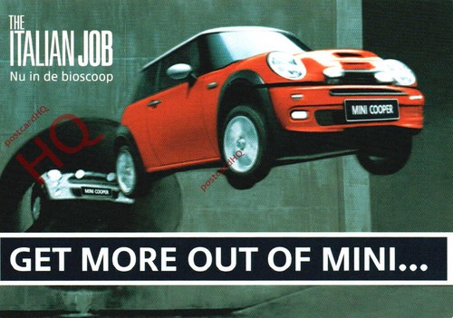 Picture postcard mini cooper - postcard-:mini,