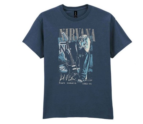 Nirvana kirt blue - blue, dusk