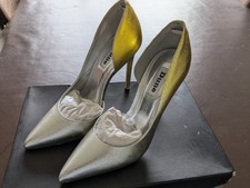 Dune Ombre Metallic Heels Size Uk 3 /36.  New & Boxed