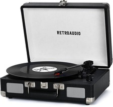 Vinyl Record Player 3-Speeds
