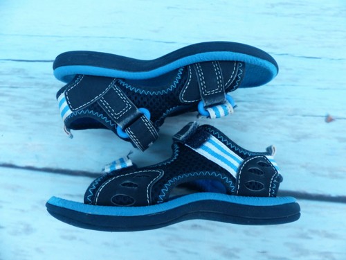 Boys clarks blue beach sandals - boys,