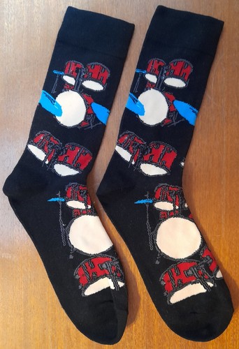 Novelty drum kit socks set - kit,