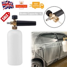 1L Car Pressure Washer Snow Foam Lance Cannon With 1/4' Quick Connect Adapter UK