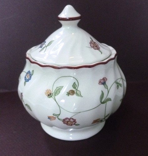 Staffordshire sugar bowl - staffordshire, lid