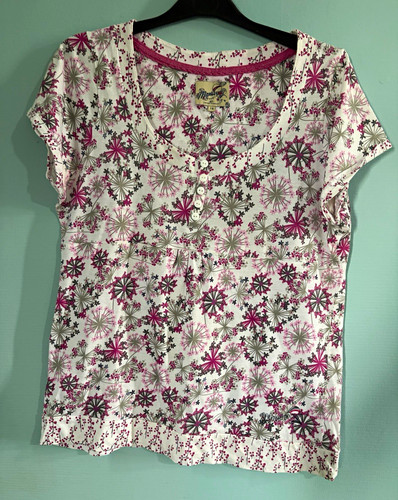 Mantaray floral cotton jersey - cotton,