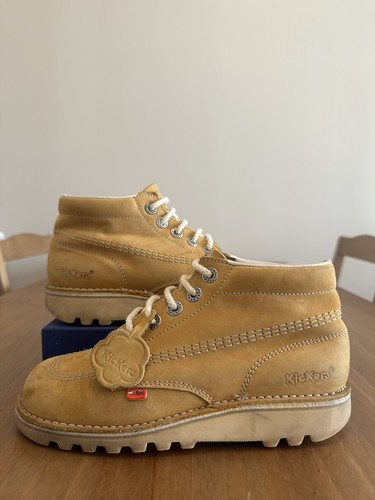 Kickers kick boots tan - hi,