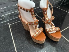 carvella wedge sandles gladiator style size 6