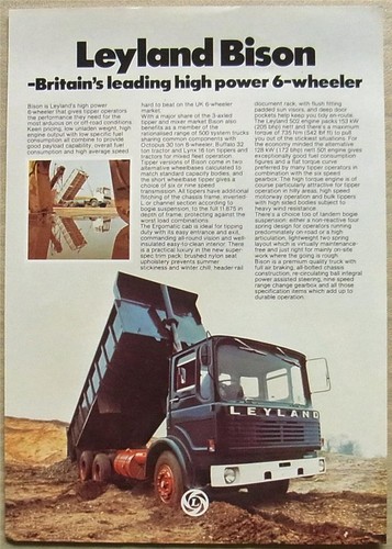 Leyland bison commercial - bison,