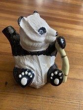 Beswick Panda Bear on Bamboo