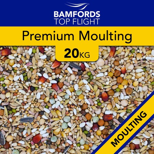 Bamfords premium moulting 20kg - premium,