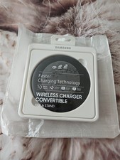 Samsung Fast Charging Technology Wireless Charger Convertible Pad & Stand.