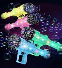 Mortar bubble gun with - mortar, lights